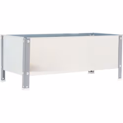 Jardinière Simon Rack SIMONGARDEN URBAN 410x1200x400mm 150l gris galva Découvrez la solution idéale pour vos besoins de jardi ...