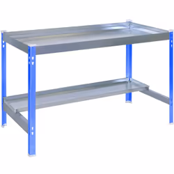 Table de préparation Simon Rack Simongarden Desk 1500x600mm bleu galva Découvrez la Table de préparation Simon Rack Simongard ...
