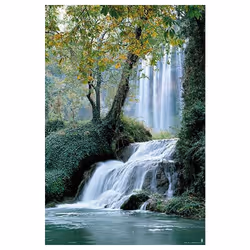Il mesure 61 x 91,5 cm et est imprimé sur du papier brillant de haute qualité de 150 g/m². Il est expédié roulé.