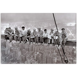Grupo Erik - Poster new york lunch on a skyscraper