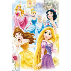 Affiche disney princesses