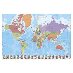 Grupo Erik - Affiche carte du monde