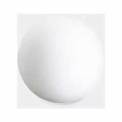 LedsC4 Balise Chillout Ip66 Cisne Surface Ø500Mm E27 15W Blanc Opale 1661Lm Encastrés de sol à usage extérieur pour un éclair ...