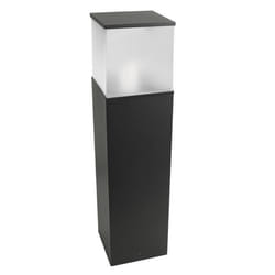 Luminaire - LEDS-C4 - Borne Cubik - Aluminium et polycarbonate - Gris urbain - Extérieur