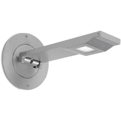 LedsC4 Applique On-Off Led 3W Blanc Chaud - 3000K Gris 80Lm