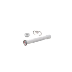 Tube de raccordement flexible et extensible + adaptateur 1/4' à 1/2' avec écrou métallique