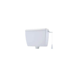Citerne haute Pond sans couvercle, capacité 8 litres, en abs blanc (kit de montage inclus)