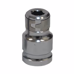 ATM 181006 - Adaptateur à cliquet en vrac (longueur 32mm 1/2 » 5/16 ») Guide carré, tête hexagonale Chez European Tools, nous ...