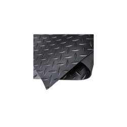 EXMA Tapis de sol en caoutchouc/caoutchouc 1x10m, épaisseur 3mm, pour usage domestique ou professionnel, couleur noir