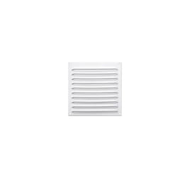 EDM - Grille de ventilation en aluminium blanc 20x20cm cis