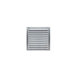 Grille de ventilation en aluminium naturel 20x20cm cis