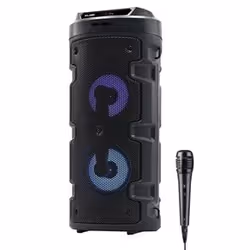 ELBE ALT-88-TWS, 10 W, Sans fil, 10 m, Orateur du parti, Noir, Cylindre