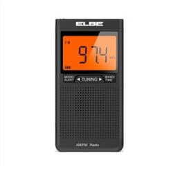 ELBE RF-94 Radio portable Numérique Noir