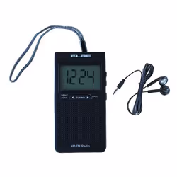 ELBE RF-94 Radio portable Numérique Noir