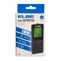 ELBE RF-95 Radio portable Numérique Noir