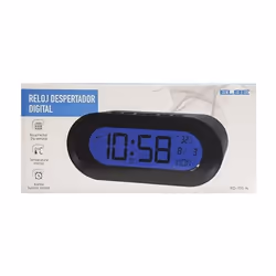 ELBE RD-700-N réveille-matin Réveil numérique Noir - Vue supplémentaire 5