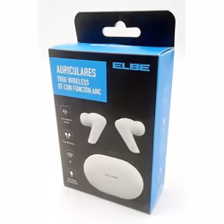 ELBE ABTWS-005-B écouteur/casque TWS Ecouteurs USB Type-C Bluetooth Blanc - Vue supplémentaire 5