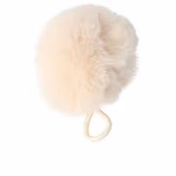 Pompon Caoutchouc #ivoire 1 u