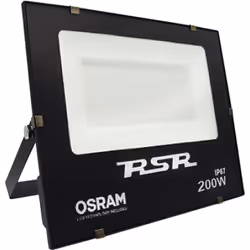 Mini 200W Projecteur RSR. - Projecteur avec distribution de lumière homogène. - Couvercle en verre scellé en caoutchouc qui g ...
