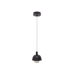 Fabrilamp - Susp. sem vidro marron (semiluminaria)