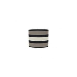 Abat-jour karla e14 taupe/beige 17dx17dx15h