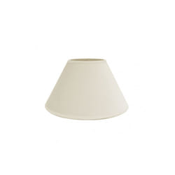 Fabrilamp - fab 157323515 Abat-jour clair E27 Beige 35dx18dx23h Closed Conical