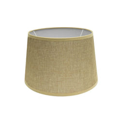 Fabrilamp - fab 157414015 Abat-jour Irene E27 Beige 40dx30dx25h Ouvert Conique