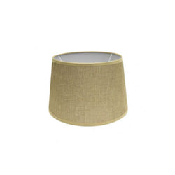 Fabrilamp - fab 157413015 Irene Abat-jour E27 Beige 30dx22dx17h Conique Ouvert