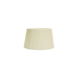 Fabrilamp - 157513015 Laura Abat-jour E27 Beige 30dx22dx17h Ouvert Conique