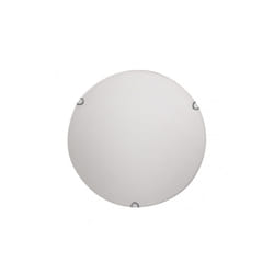 FABRILAMP plafonnier ofround glass model AVIS white