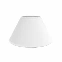 Design conique classique : cet abat-jour de lampe de de style vintage avec une forme conique fermée est un choix intemporel e ...
