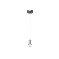 Fabrilamp - Bras de suspension f/display face 1xe27 nickel regx10x10 cm