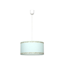 Pendentif valence vert d'eau 1xe27 regx35d