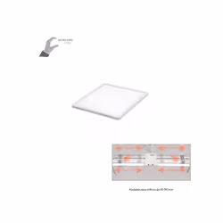 Série PROVIDENCIA downlight de LED intégré en blanc. Son installation est encastrée. Elle se caractérise par son extrême fine ...
