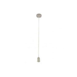Fabrilamp - Cadre de suspension de plafond 'Puja' hauteur réglable E27 (220/240 v) IP20 de métal nickelé