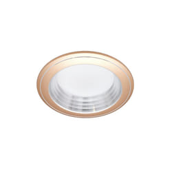 Fabrilamp - spot encastré corfu or/chrome 5w 6500k 5x10x10 cm cut 7,5d 400lm