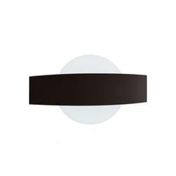 Fabrilamp - Applique murale à balayage de wall circ.8w 4000k arc black 630 lm ip20 13x24x5 cm