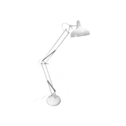 Lampadaire Blanc Malik Modèle articulé - Fabrilamp