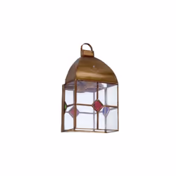 Lampe murale from the GRANADINO series de finition en CUIR et cristaux combinés avec COLOURS. Petite lampe murale inspirée de ...