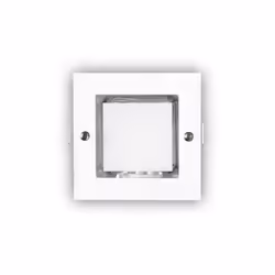 Downlight carré dede encastré MINI DOWN en couleur BLANC. Installation facile. Fabriqué en matériaux de haute qualité, métal ...