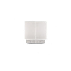 Abat-jour Kenya E14 blanc/gris (Ø14 x 12 x 14 x 14 cm), multicolore, taille unique - Fabrilamp