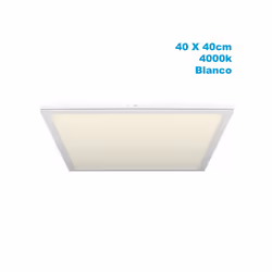 Panneau led modèle TIVOLI Couleur of la lumière : Natural white Lumens : 3060 lm Puissance : 36 W Projection of la lumière : ...