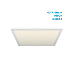 Fabrilamp - Panneau de surface 36w 4000k tivoli white 2,5x40x40 cm 3060 lm