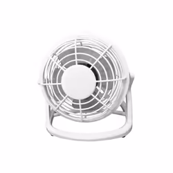 Ventilateur portable modèle TANGO Couleur : White Matériau : Polycarbonate Utilisation (intérieur/extérieur) : Recommandé pou ...
