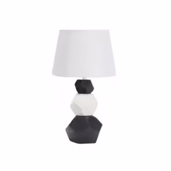 Lampe de table modèle FOX Projection de lumière : Lumière générale diffuse Ampoules incluses : Non Douille : 1xE27 Matériau d ...