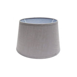 Fab 157214028 Agueda Abat-jour E27 Gris 40dx30dx25h Conique Ouvert