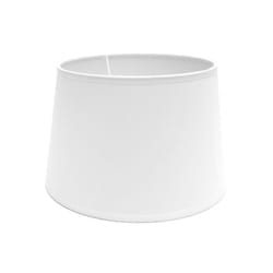 Fabrilamp - fab 157314501 Abat-jour clair E27 blanc 45dx35dx31h ouvert conique