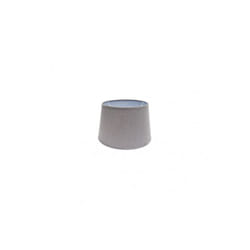 Fabrilamp - fab 157211528 Agueda Abat-jour E27 Gris 15dx12dx13h Conique Ouvert
