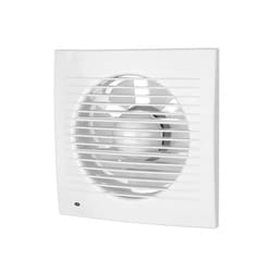 Fabrilamp - Hotte aspirante de salle de bain 15w 21x21x8 cm carré white pour tubes of 15cm