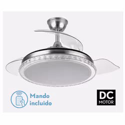 Fabrilamp 165191403 ventilateur Nickel
